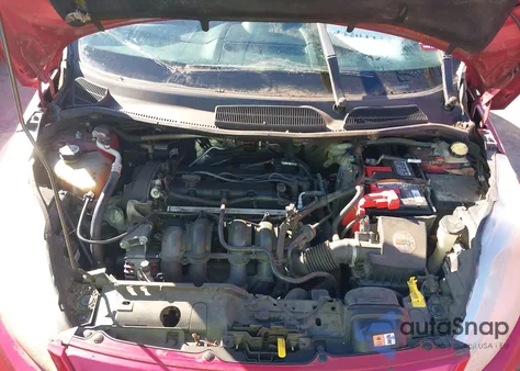 2012 Ford Fiesta Se из США, поврежденный, VIN 3FADP4EJ6CM160462